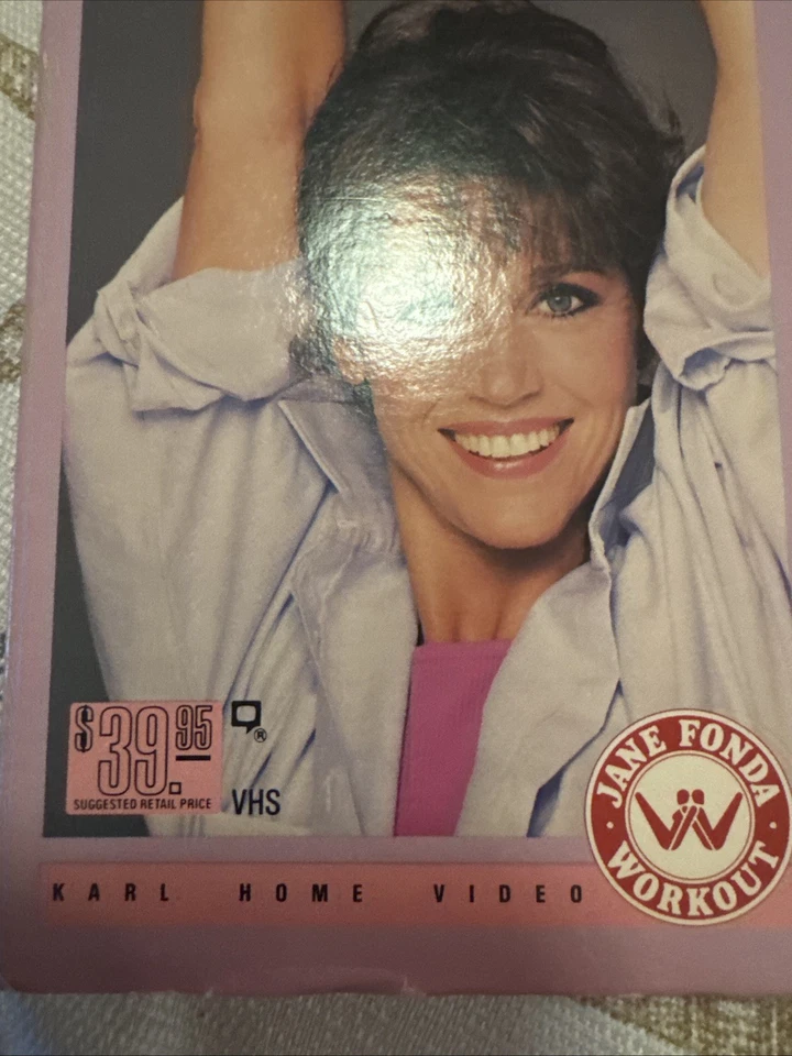 Jane Fonda's Prime Time Workout VHS TAPE #058 Head to Toe Exercise Fitness - Image 3 of 4