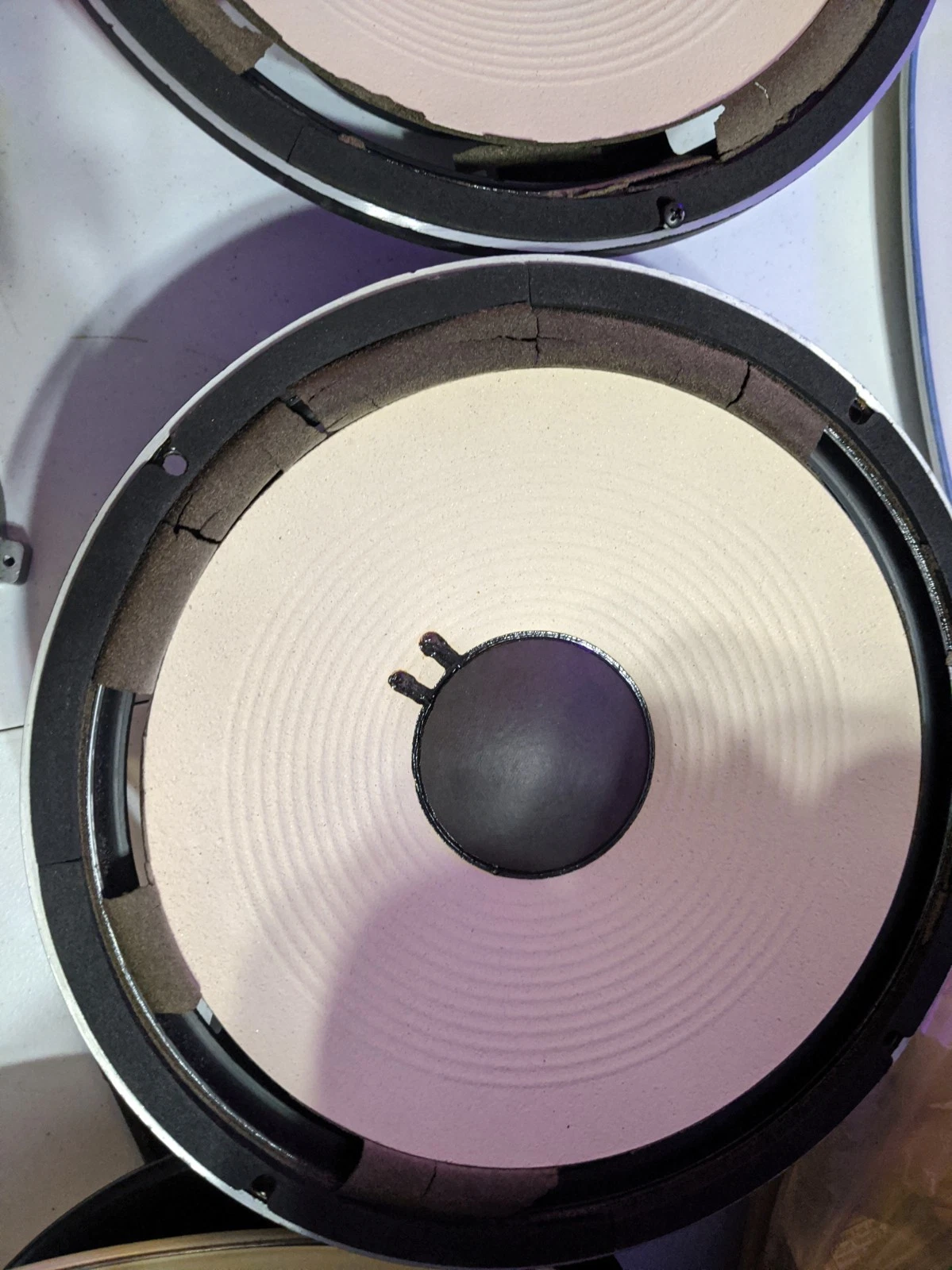 Vintage JBL 128H 12" 8-Ohm Woofer Speaker For L112 L150 L150A - needs refoam - product detail image 2