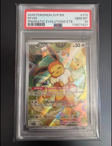 Pokemon Promo Eevee 173 Prismatic Evolutions PSA 10 GEM MINT