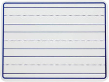 Lined Dry Erase Boards, 9 X 12 Inches, Pack of 10