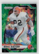 Michael Dean Perry #71 2024 Panini Prizm Green Ice Browns