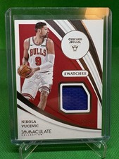 2020-21 Immaculate Collection - Swatches Nikola Vucevic #68/99
