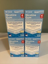  4 Lot Rite Aid Nicotine Gum 4 Mg Each Mint Flavor 200 Pieces Exp Feb 2026