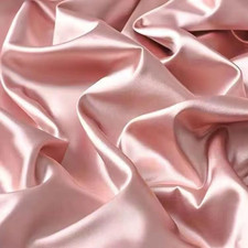 Satin Fabric by the Yard, Satin Fabric Silky Shiny Smoothcloth Fabric Bridal S