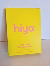 New Unopened Hiya Kids Daily Multivitamin, Supplement, 30 Count Chewables