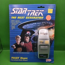 Vintage 1988 Star Trek The Next Generation Phaser Weapon Galoob MOC New Sealed
