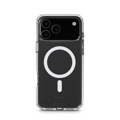 Hama Extreme Protect Hülle f. iPhone 17 Pro Max, MagSafe, durchsichtig, D3O