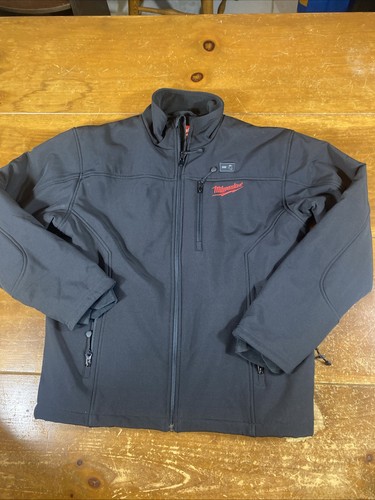 Milwaukee Jacket Mens M Black M12 Heated Toughshell Softshell UNTESTED No Batt