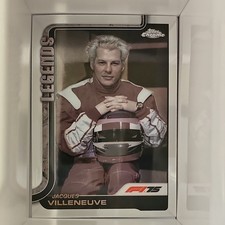 Topps Chrome 2023 Villeneuve Fittipaldi Andretti Trading Card Lot 3