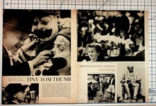 Tiny Tom Thumb Magazine Article 1950s P.T. Barnum Richard Wheway Ephemera