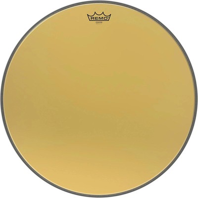 Remo Ambassador Starfire Gold Bass Drumhead 20 in.