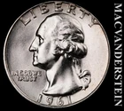 1961 Washington Quarter - Choice Gem Brilliant Unc+++  Lustrous  #L1678
