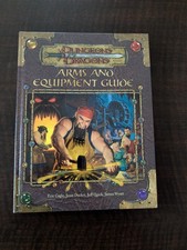 D&D 3.0 Arms and Equipment Guide Hardcover Original Unread