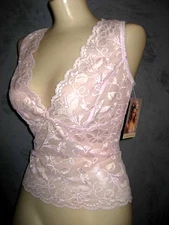 Claire Pettibone Luxury Lingerie Lace Cami Lilac Georgette L New Unworn Virgin