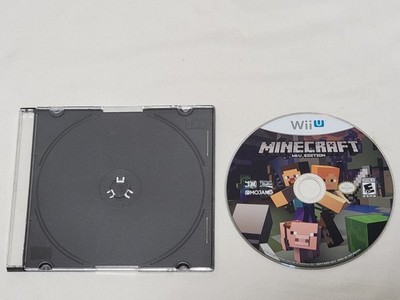 Minecraft Nintendo Wii U Edition Game Disc mine craft mojang US NTSC