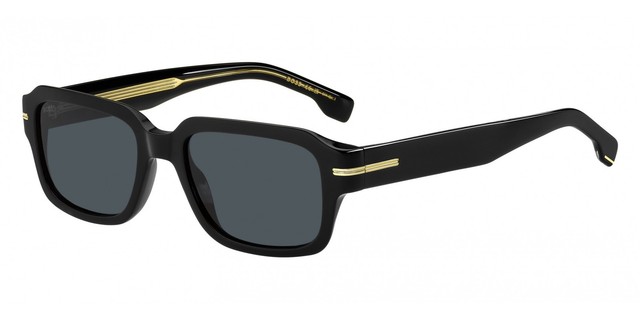 Lunettes de Soleil Boss BOSS 1596/S BLACK/GREY 53/19/145 homme