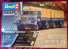 Büssing 8000 S 13 w/Trailer Platinum Editition -  Revell 1:24