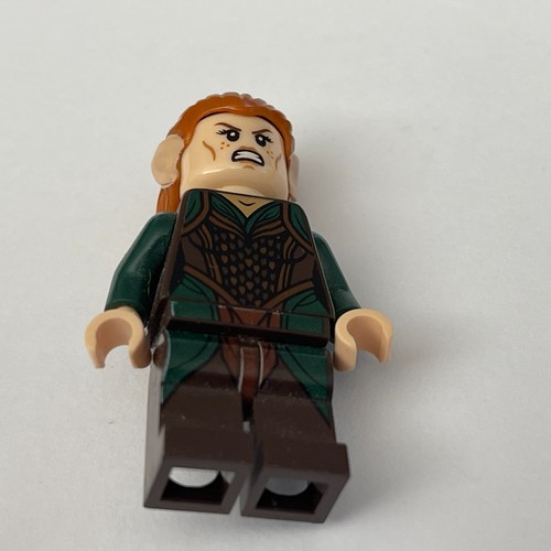 Lego Lord of the Rings or Hobbit Minifig Minifigure Figure Long Hair Pointy Ears - Picture 6 of 8