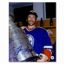 Glenn Anderson Autographed Edmonton Oilers Stanley Cup 8x10 Photo