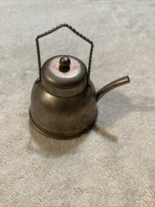 Vintage Mini Silverplate Tea Pot 