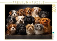 Calvendo Puzzle Many Small Dogs In One Picture | 2000 Pieces, Finished Size 35.4