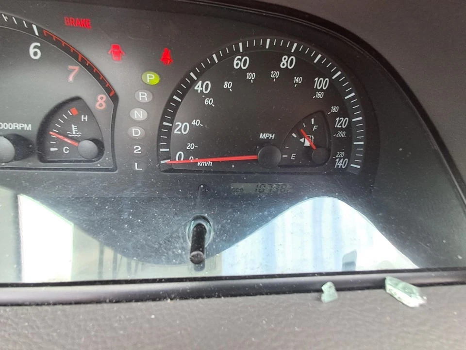 Toyota Camry 2003 regulador de ventana trasera eléctrico pasajero usado 4 puertas PW Foto 4 de 4