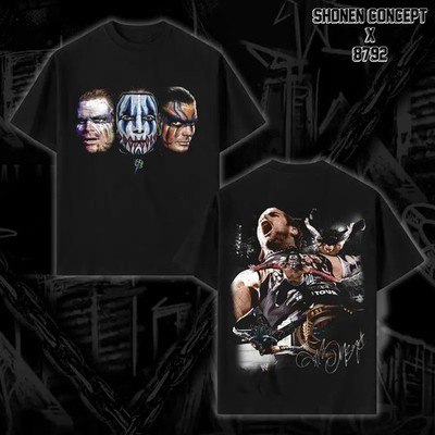 Jeff Hardy Charismatic Enigma WWE TNA T-Shirt Vintage Hardy Boyz Tee