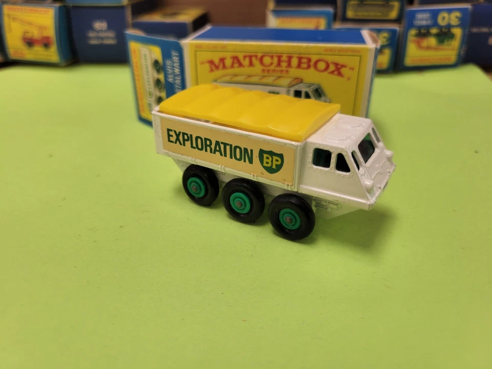 MATCHBOX ALVIS STALWART BP EXPLORACIÓN #61 CON CAJA ORIGINAL LESNEY DIECAST Foto 2 de 4