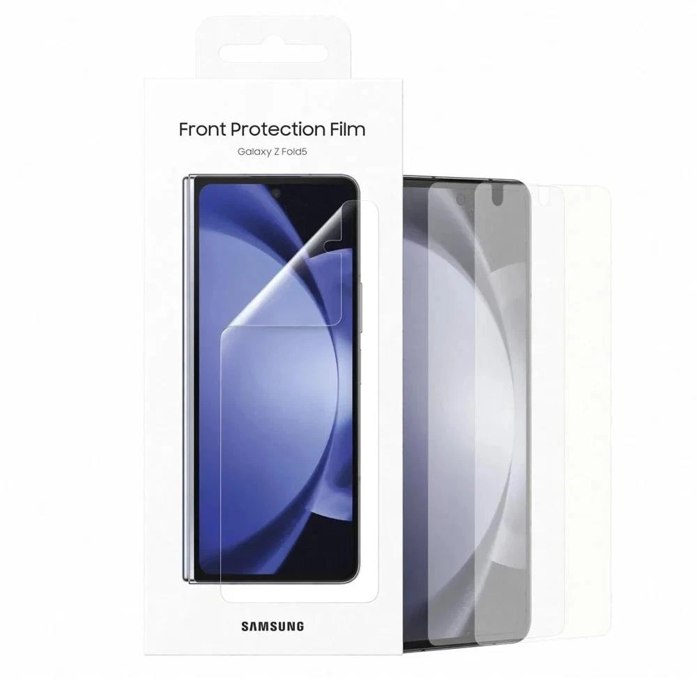 Genuine / Official Samsung Galaxy Z Fold5 Front Screen Protector (2 pack)
