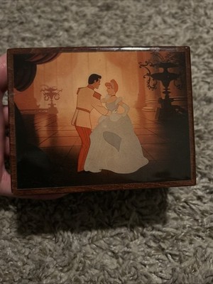 Cinderella So This Is Love Wood Music Box Musical Memories Reuge Vintage Works