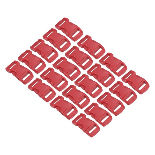 Plastica Fibbie,20pz Rapido Lato Sgancio Clip per Cinghia,Fettuccia