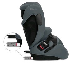 Cybex Palas B i-Size Kinderautositz. Passend f�r 15 Monate-12 Jahre Grau