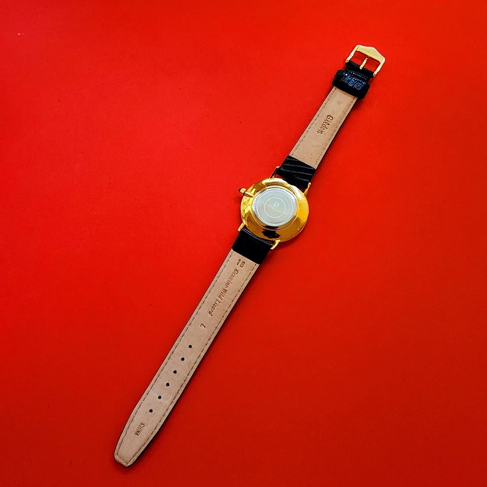 Steinhausen Classic Roman Numeral Black Dial Case & Leather Band TW483GCA - Image 4 of 4