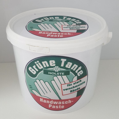 HOLSTE-Handwaschpaste Grüne Tante Handreiniger m. Quarzmehl -5L