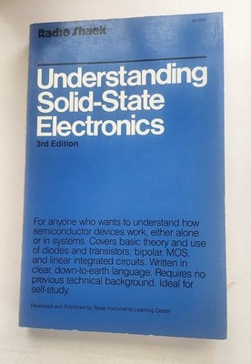 Radio Shack,  Understanding Solid-State Electronics,  3rd Edition Vintage 1978