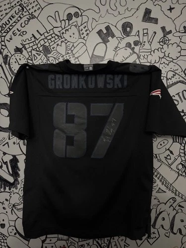 Rob Gronkowski New England Patriots Youth  Autographed Original Jersey Football