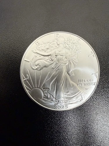 2025 American Silver Eagle Uncirculated Bullion $1 Coin 1 Ounce