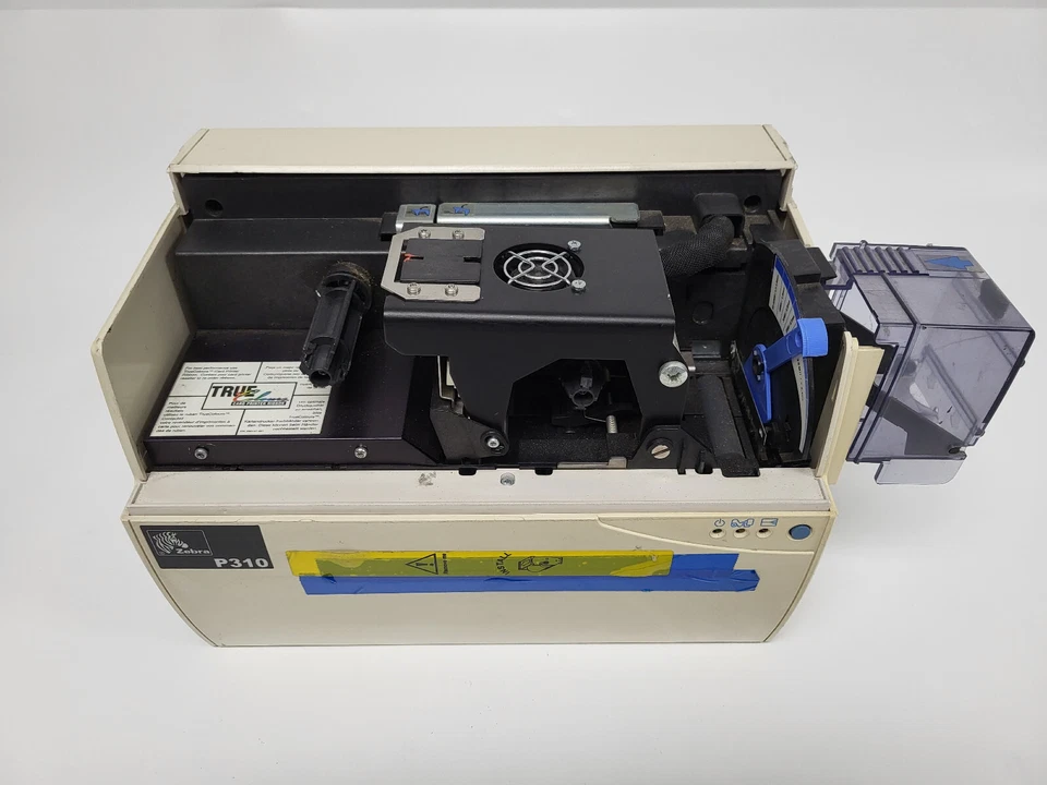 Zebra Eltron P310 Thermal ID Card Printer Parts (Powers On, Untested) - Image 4 of 4