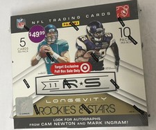 2011 Panini Rookies & Stars Longevity Factory Sealed Football Hobby Box