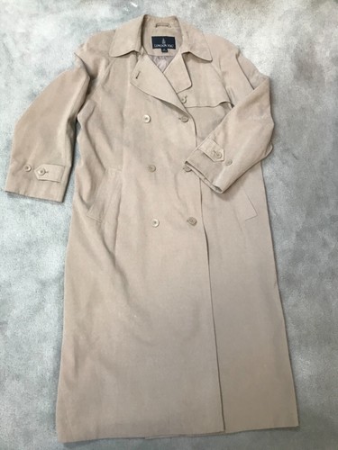 LONDON FOG LADIES RAINCOAT Tan Size 12 
