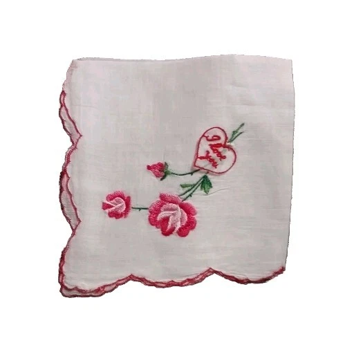 Lote De 12 Pañuelos Vintage Blancos Damas Bordes Crochet 3- Esquina Floral  Foto 2 de 4