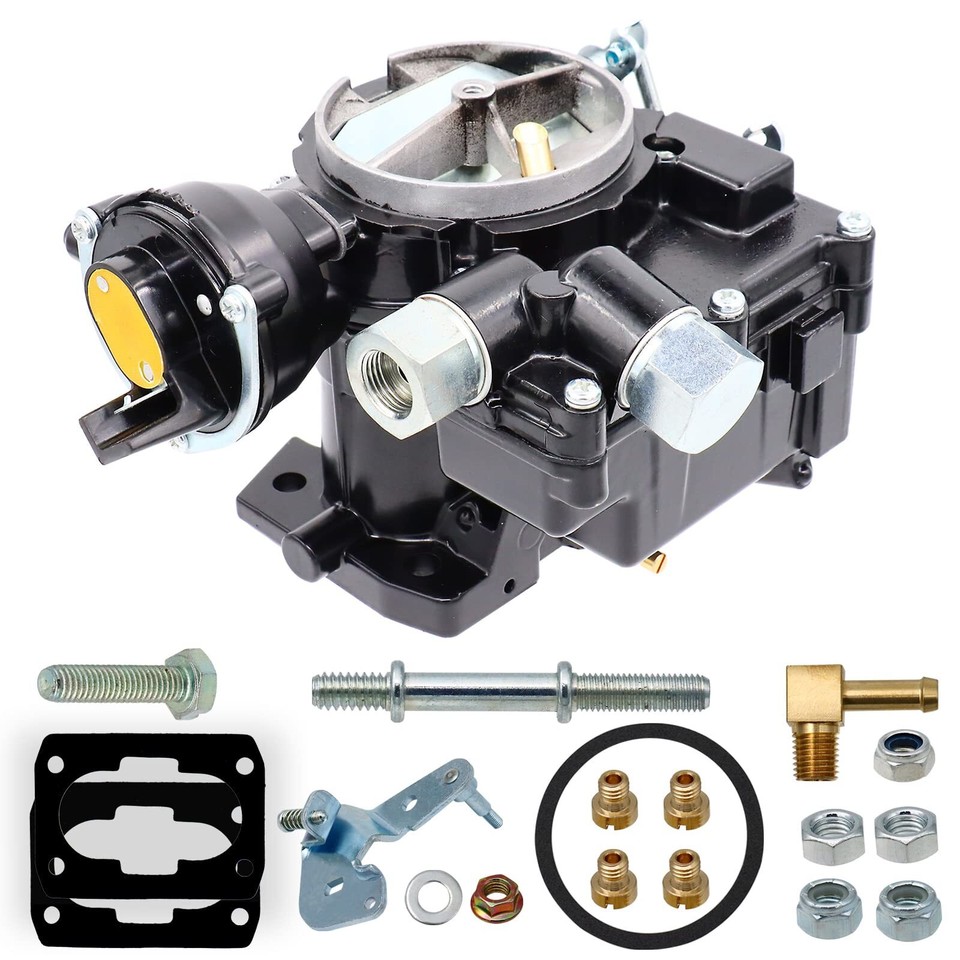 New Marine Carburetor For Mercruiser 2 Barrel Carburetor For Mercarb 3 ...