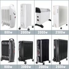 Vax ACH1V101 Power Heat Oil-filled Radiator 1500 W White/silver Spray for  sale online | eBay