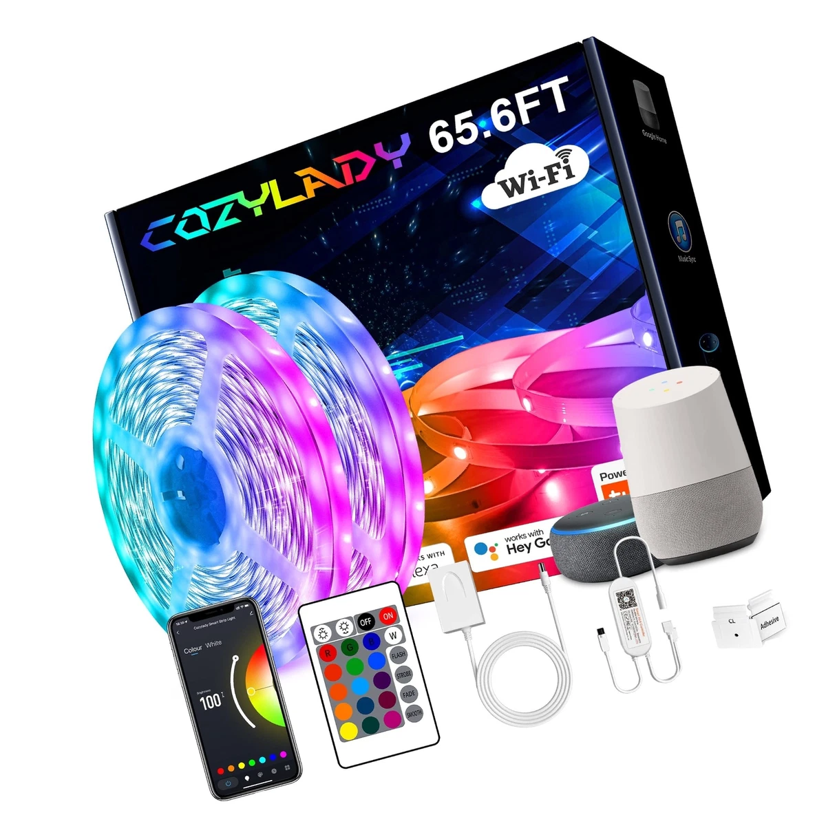 Cozylady wifi led strip lights deals