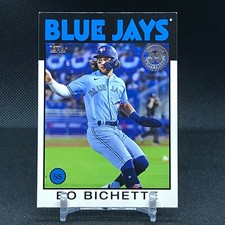 2021 Topps Update BO BICHETTE #86B-16 1986 35th Anniversary - Blue Jays