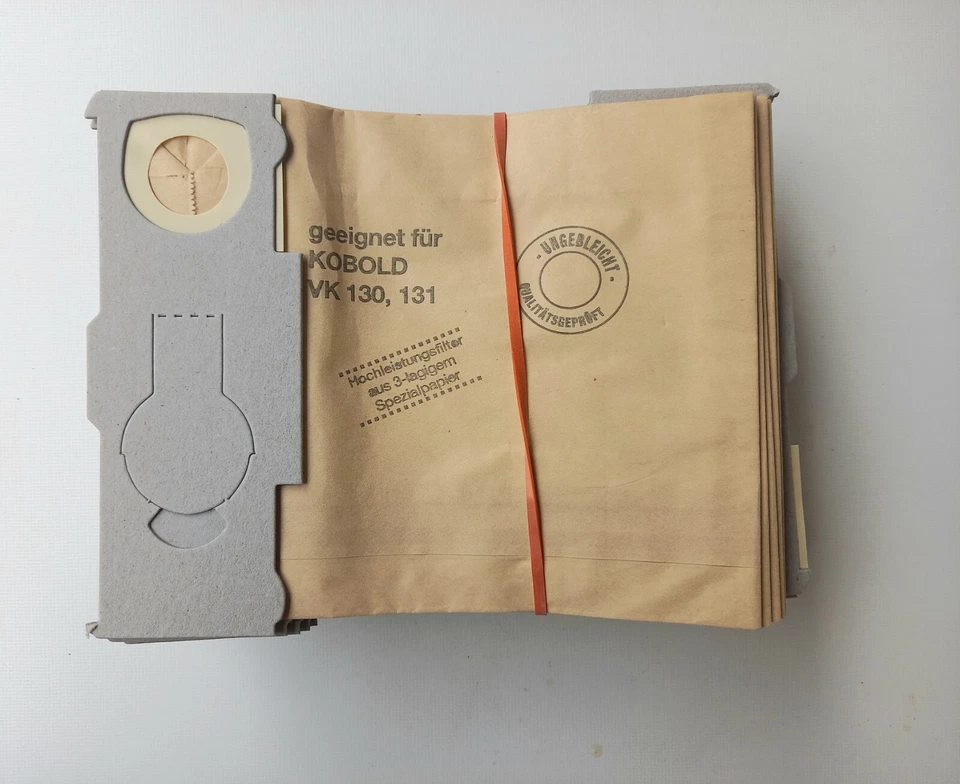 10 Staubsaugerbeutel geeignet für KOBOLD  VK 130, 131