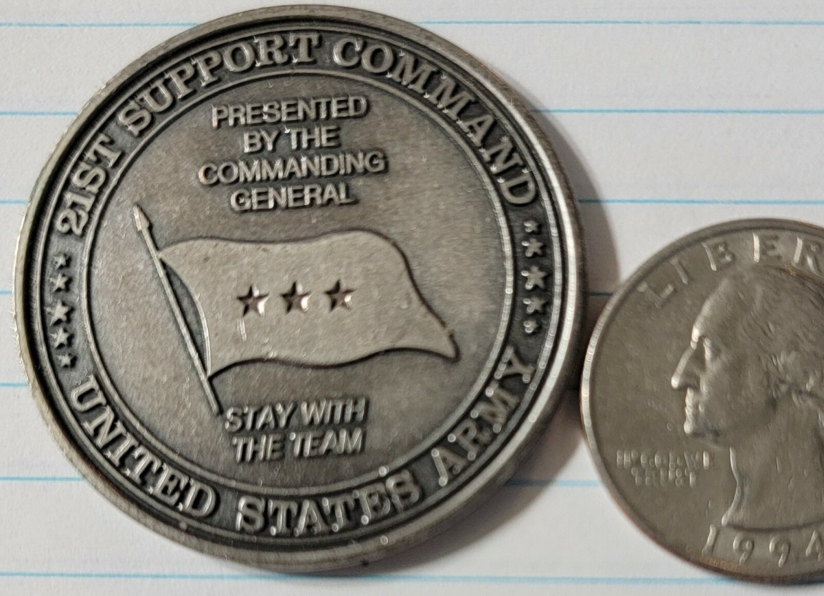 チャレンジコイン TRADOC 米陸軍訓練教義コマンド Tradoc US Army Training Doctrine Command Challenge Coin with