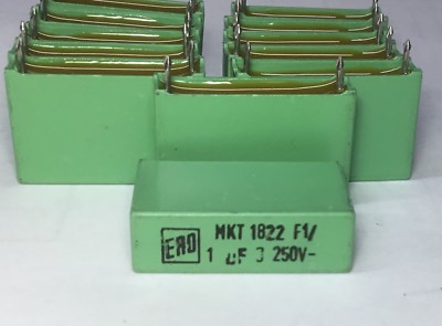 25pcs ERO MKP1822 1uF 1.0uf 250V p:p 22.5mm Capacitors 1mf