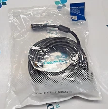 CABLE MATTERS - 25FT - GOLD DVI-D DUAL LINK CABLE - NEW