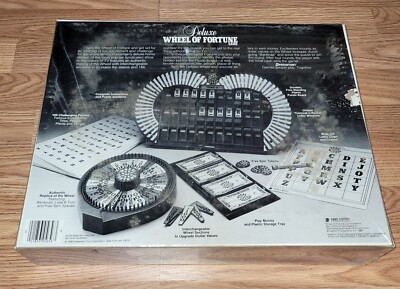 Pressman Wheel of Fortune Deluxe Board Game Movie & TV Theme MPN